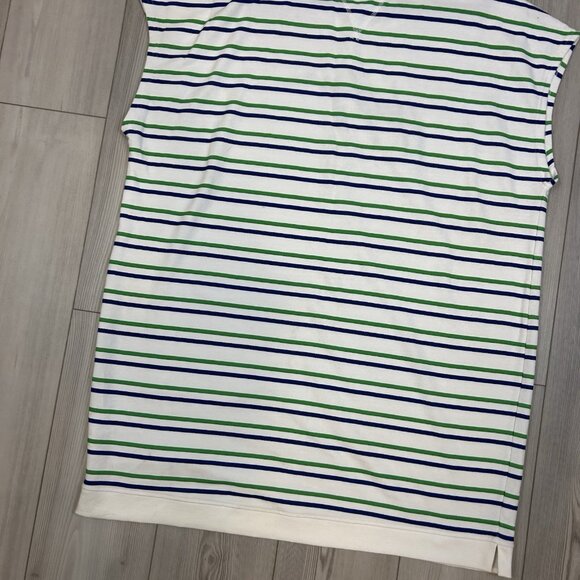 NWT TOMMY HILFIGER 3X Green Short Sleeve Above The Knee Shift Dress Sweatshirt - Picture 11 of 11